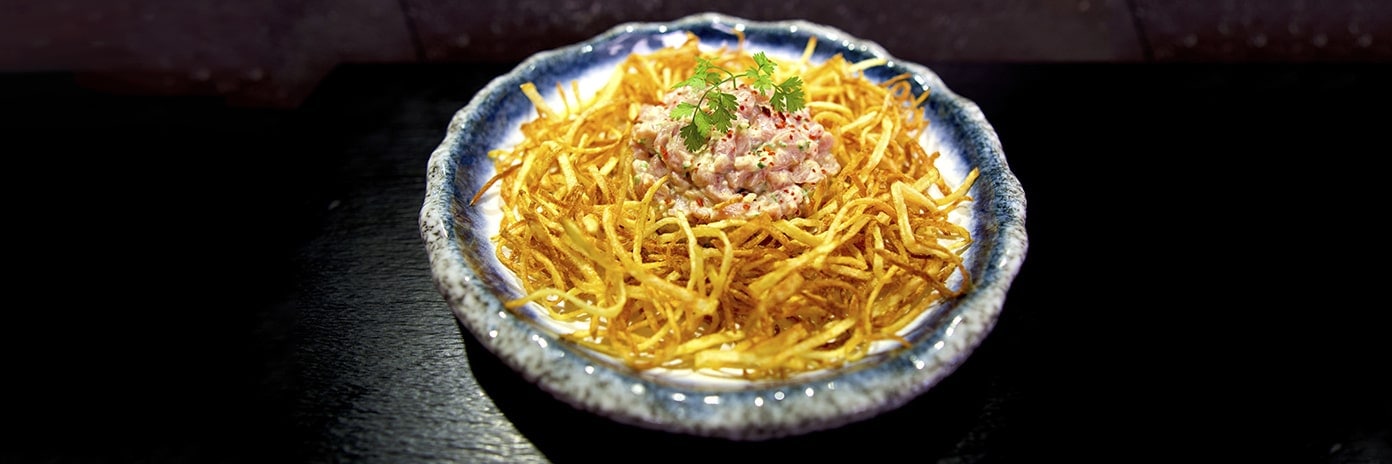 Recette de chef - Tartare de veau mayonnaise wasabi