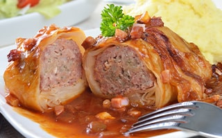 Recettes de chefs | Chou farci et purée maison