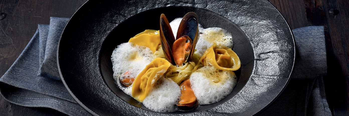 Recette de Chef - Ravioles de petits gris