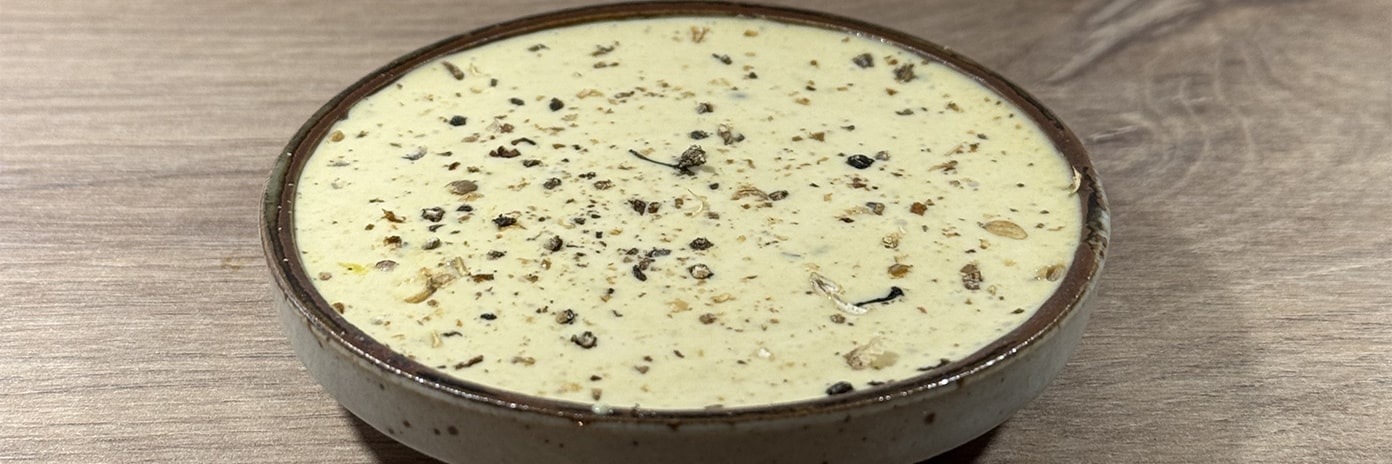 Recette de chef - Sauce Crème de whisky et poivre Sichuan - Wilfried Romain
