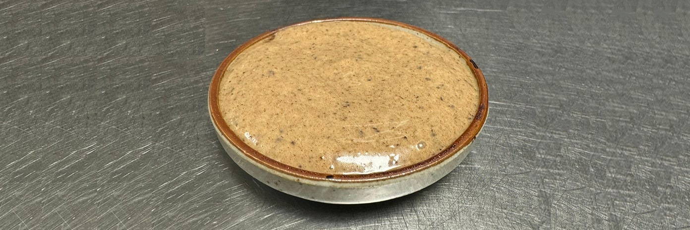 Recette de chef - Mayonnaise à l’ail noir - Wilfried Romain