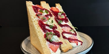Recette de chef - Sando Fruits rouges - Walter Ishizuka