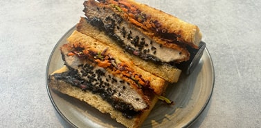 Recette de chef - Tori Katsu Sando - Walter Ishizuka