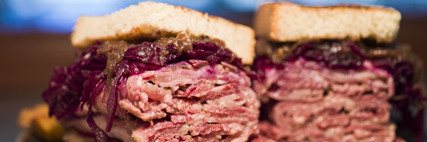 Recette de chef – Ruben sandwich au corned beef