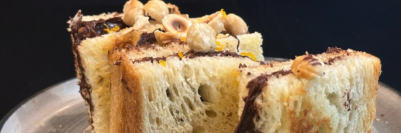 Recette de chef – Sando Chocolat noisettes - Walter Ishizuka
