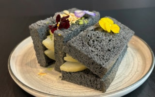 Recette de chef – Sando poire pochée - Walter Ishizuka