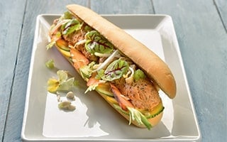 Recette de Chef - Sandwich "L'Hot veggie"