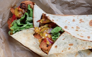 Recette de chef - Swarp poulet sauce piquante - Vincent Boccara