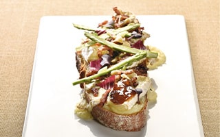 Recette de Chef - Tartine Cabanon