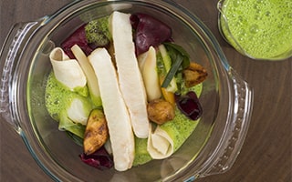 Recette de Chef - Cocotte de légumes et St-Pierre, sauce cressonnière