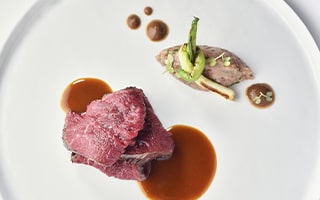 Recette de Chef - Filet de bœuf, écrasé de pommes de terre tamarin