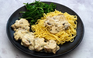 Recettes de chefs | Filet mignon à la forestière et pâtes fraîches