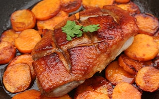 Recettes de chefs | Le magret de canard patates douces