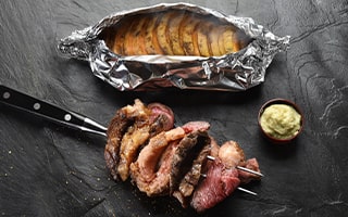 Recette de Chef - Picanha argentine fatiada patate douce