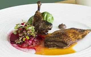 Recette de Chef - Pigeon aux betteraves