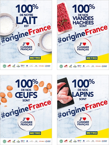 Charte Origine France - affiches