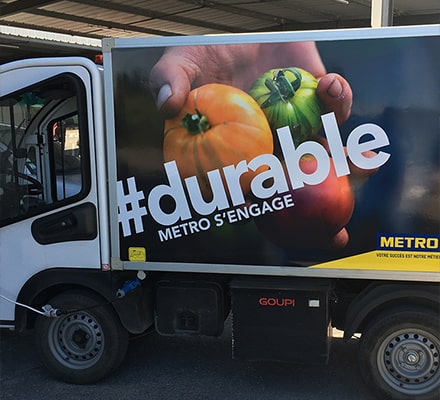 Le service Livraison METRO