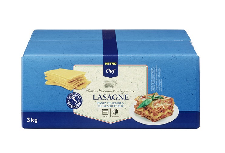 Lasagnes gastronomiques METRO Chef
