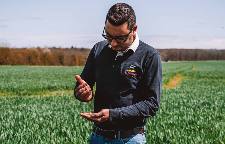 Charly Coutouit, producteur de farine METRO Chef