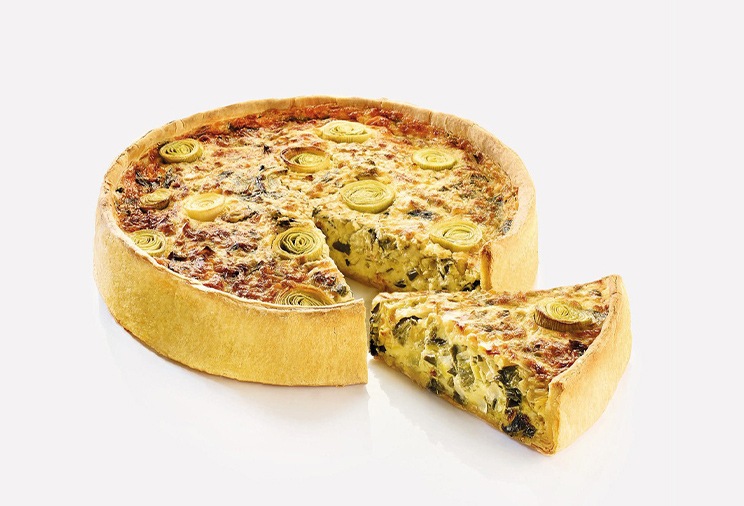 Quiche aux poireaux