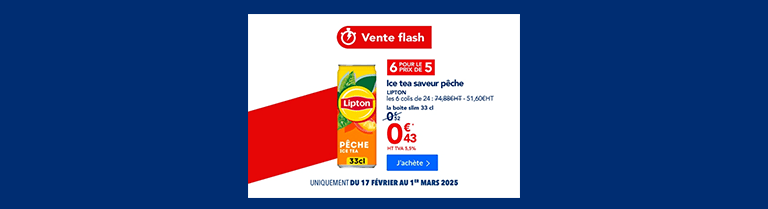 Affiche METRO - Les ventes flash One shot