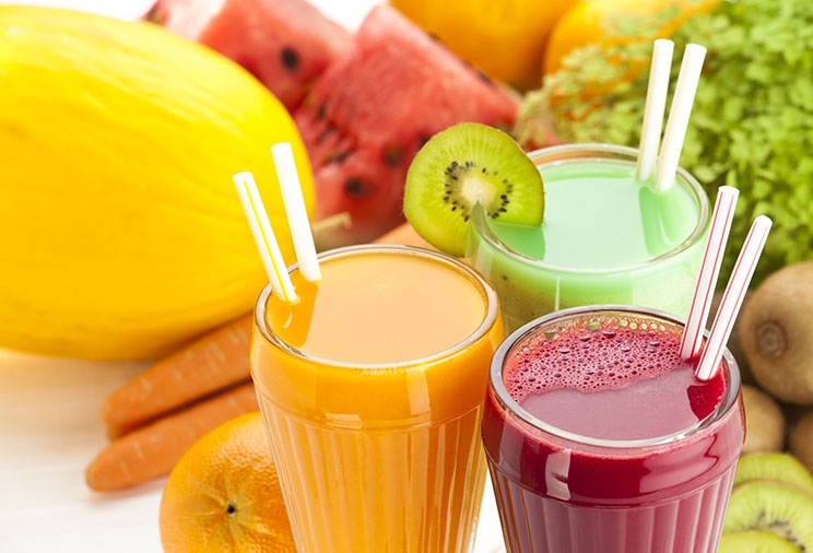 Je découvre les jus de fruits pur jus