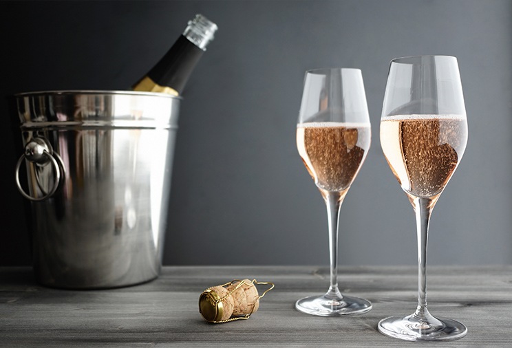 Champagne rosé