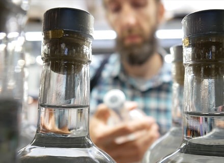 Liqueur Whisky Vodka Et Autres Bouteilles De Boissons Alcoolisées