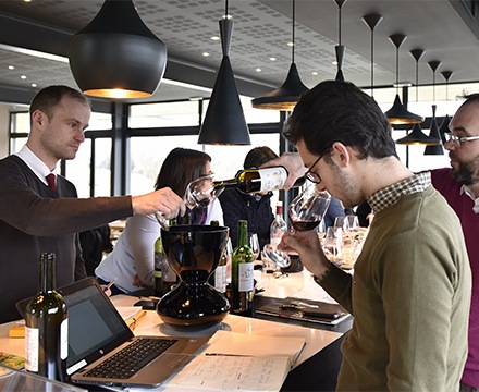 Dégustation de vin - St Emilion