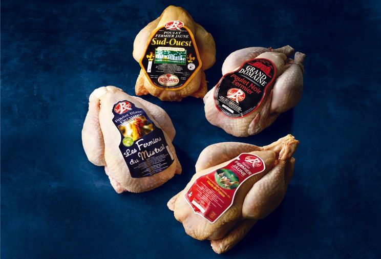 Poulets fermier labellisés