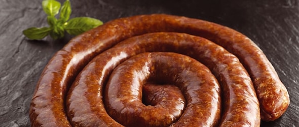 La saucisse cuite