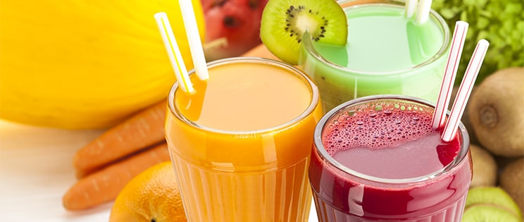 Jus de fruits frais