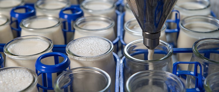 La fabrication des yaourts