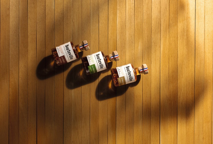 Assortiment de vinaigres de la marque Bouteville