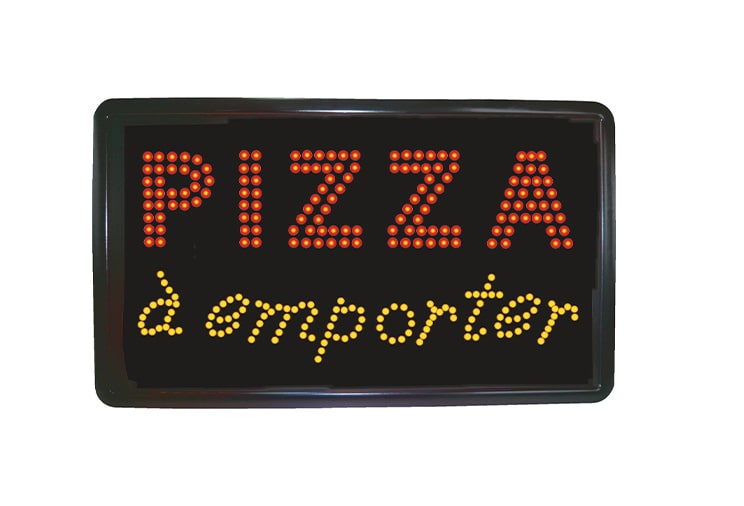 L'affichage lumineux