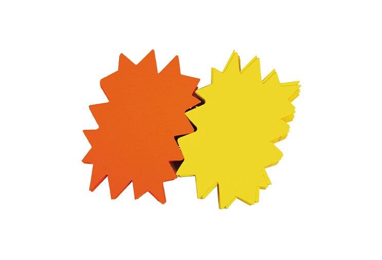 Les cartons fluorescents