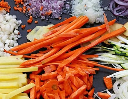 Découvrez les différents coupe-légumes que vous pourriez utiliser