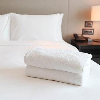 Le linge d'hôtellerie - Drap, couette, serviettes