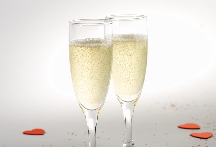 Les flutes à champagne