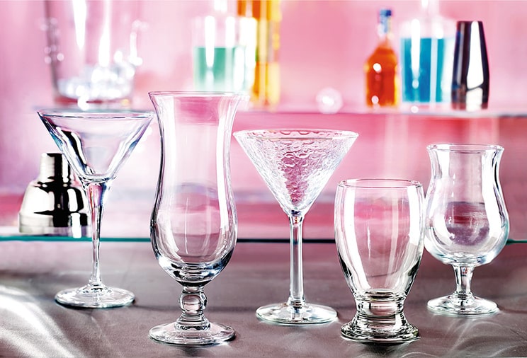 Les verres à cocktail