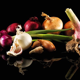 Les légumes bulbes