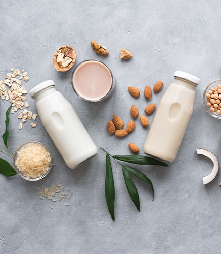 Lait végétal vegan