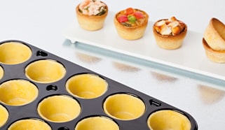 Fonds de tartelette prêts à l'emploi