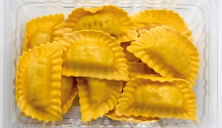 Ravioles prêtes à l'emploi