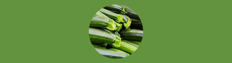 Variété de courgette - Longue et verte