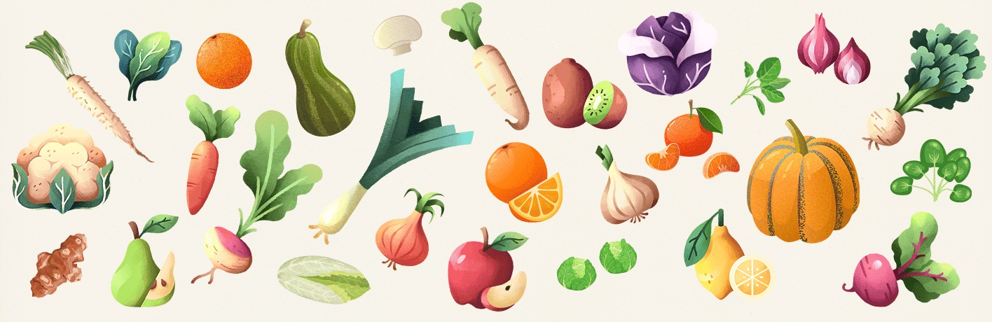 Les fruits et légumes du mois de décembre