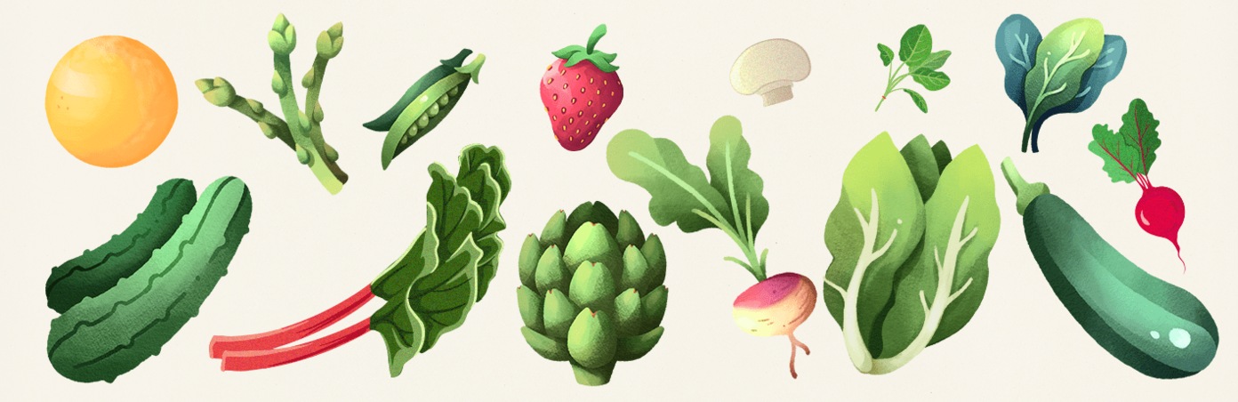 Les fruits et légumes du mois de mai