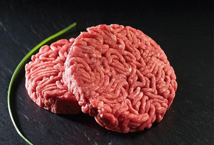 La viande de boeuf hachée