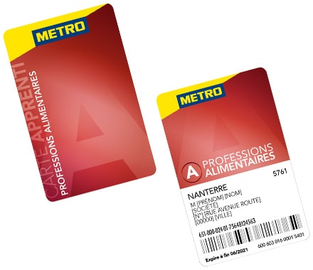 La carte METRO Apprenti