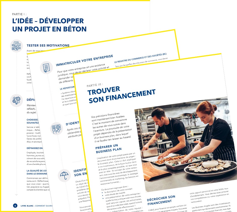 Guide METRO Ouvrir un restaurant - Pages du guide